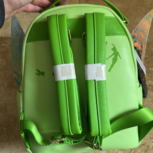 Disney Loungefly BoxLunch exclusive Tinkerbell mini backpack NWT - Picture 7 of 8